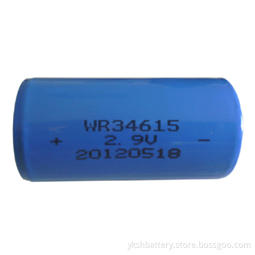 WR34615 LiSO2 batteries for backup power